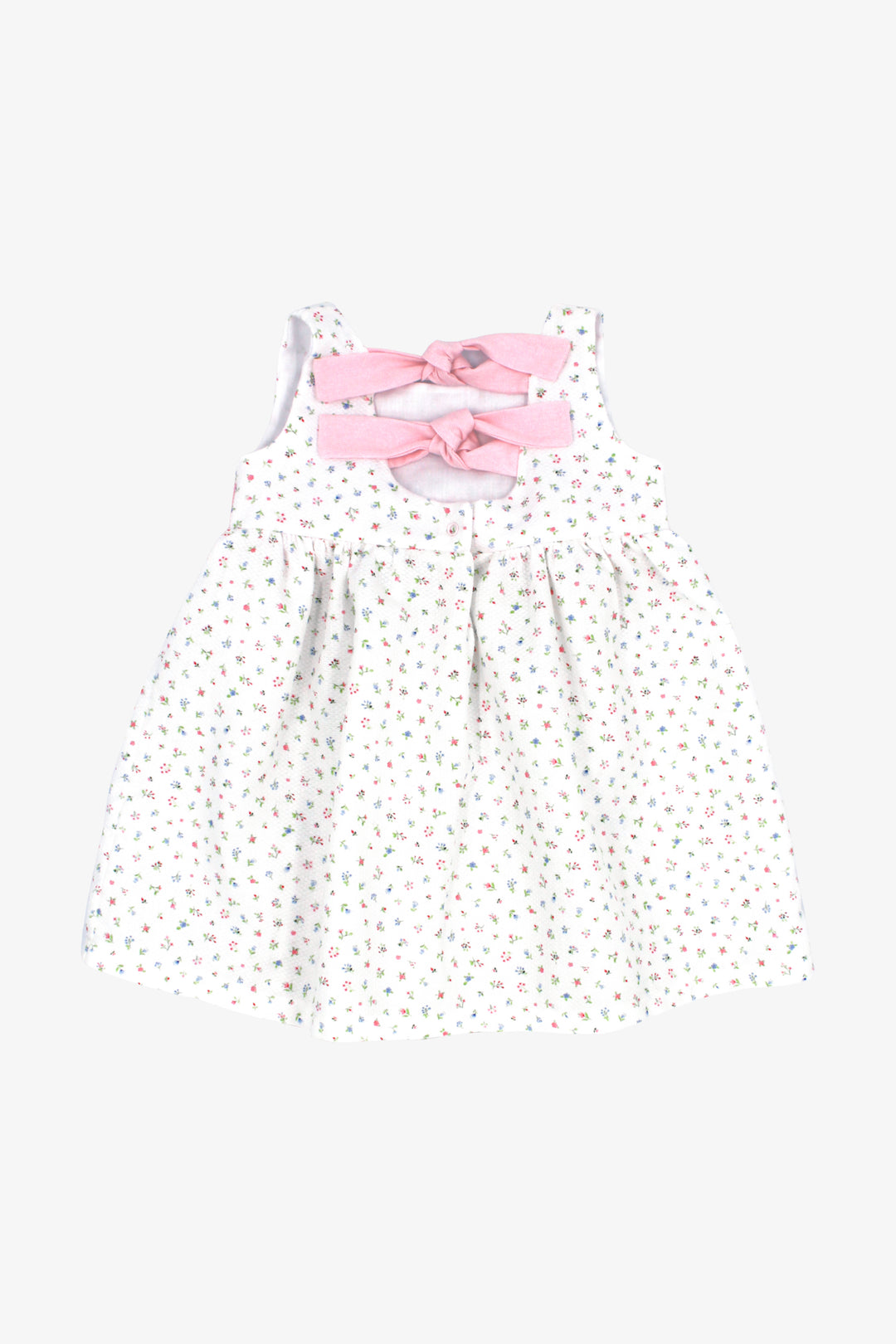 "Helena" Pink Floral Dress