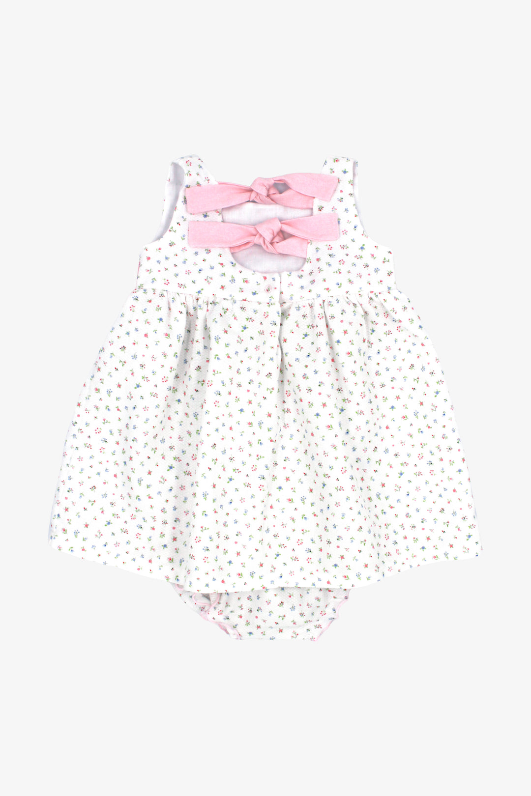 "Helena" Pink Floral Dress