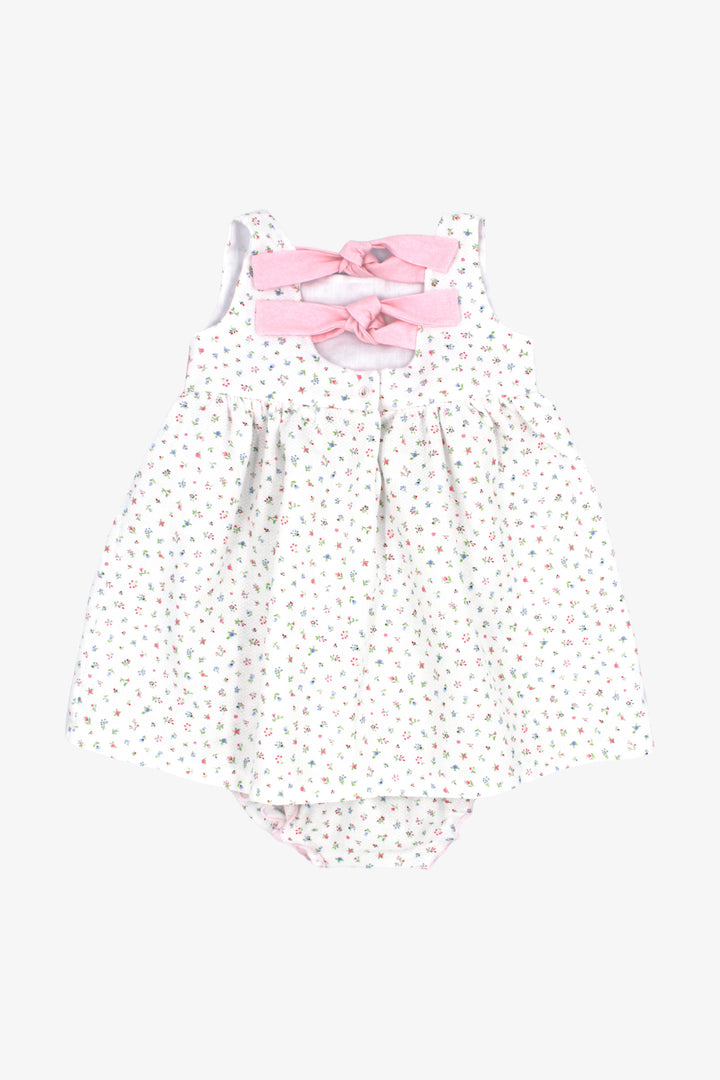 "Helena" Pink Floral Dress