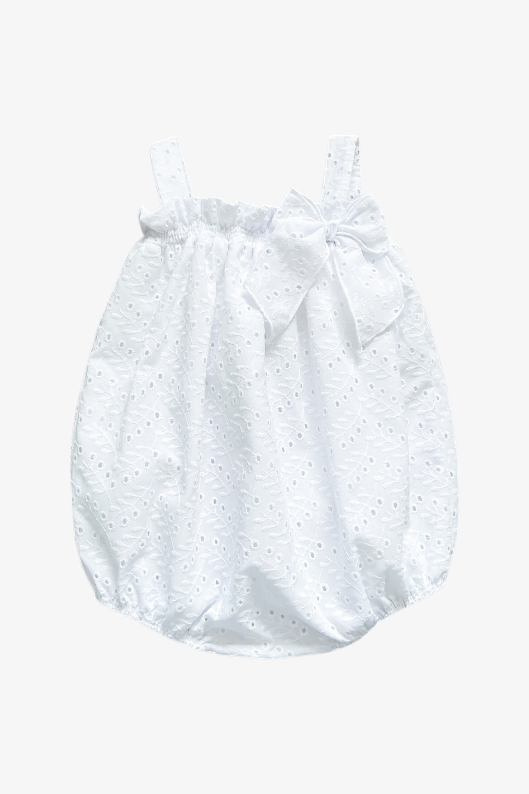 "Lucie" White Broderie Anglaise Shortie