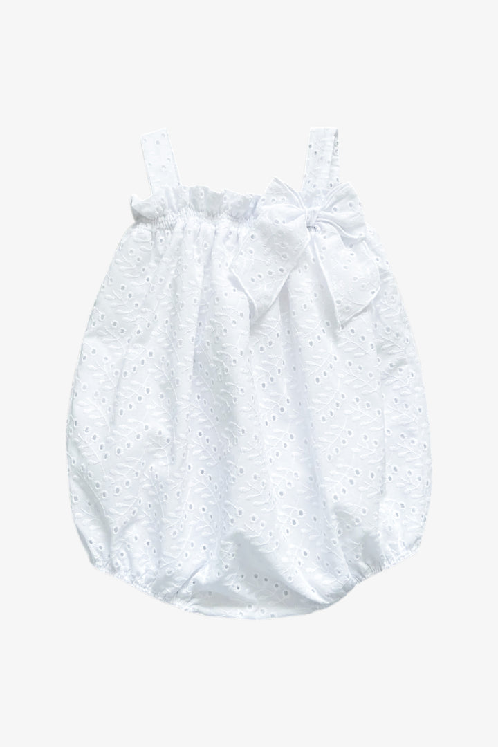 "Lucie" White Broderie Anglaise Shortie