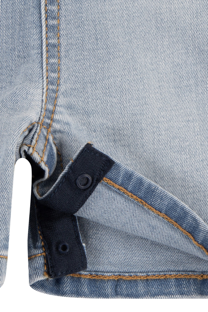 Light Blue Wash Denim Shortall