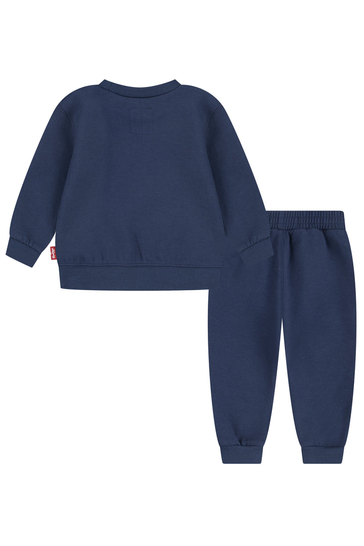 Navy Sweatshirt & Joggers Set