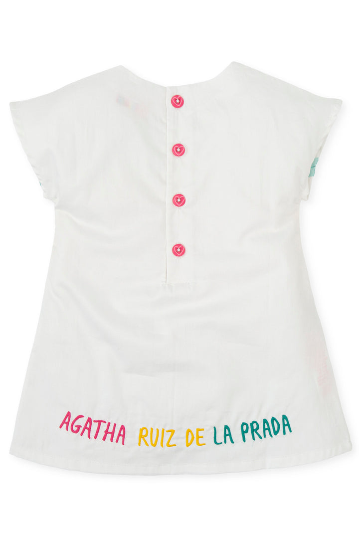 Agatha Ruíz de la Prada "Eva" Multicoloured Tulle Heart Dress | Millie and John