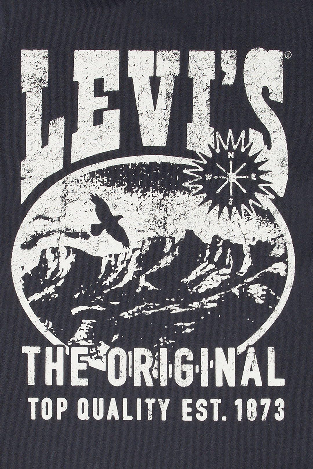 Black Western Back Print T-Shirt