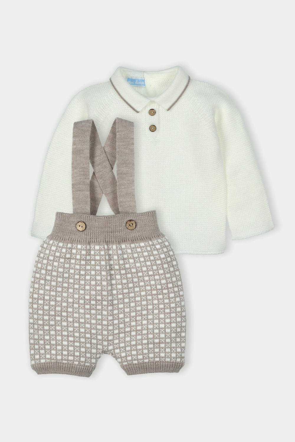 Mac Ilusión PREORDER "Gilbert" Knitted Polo Shirt & Shorts | Millie and John