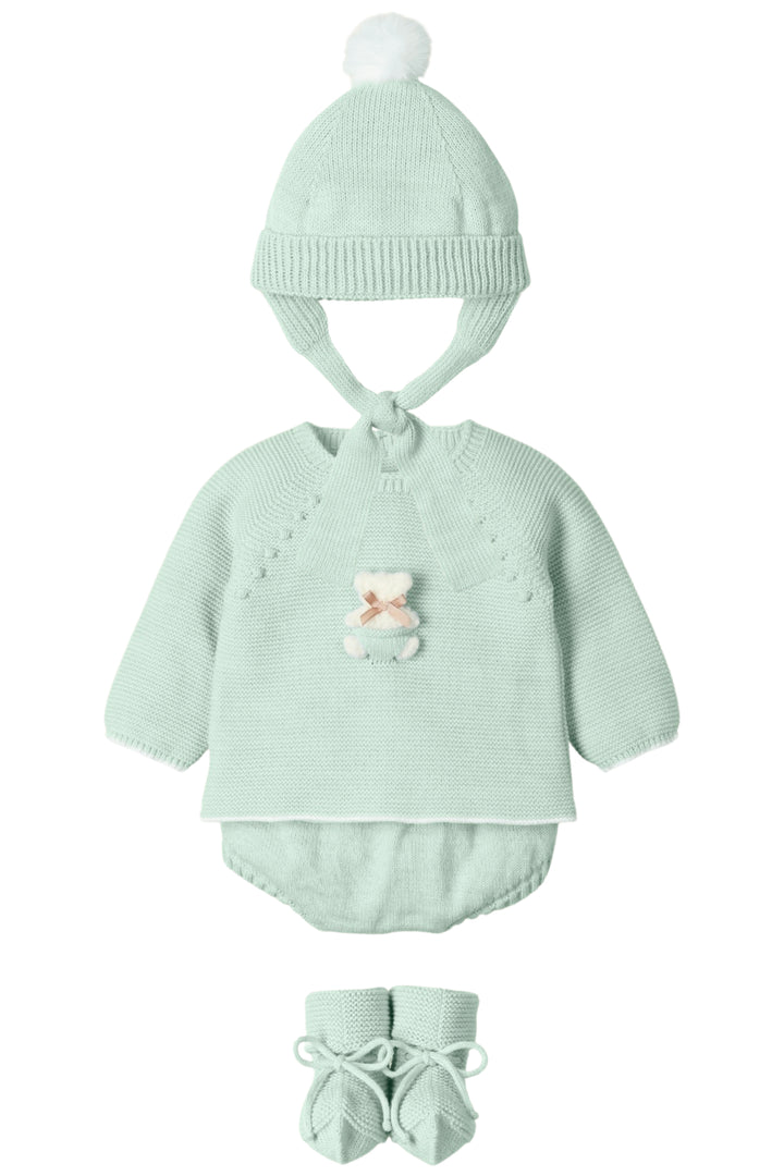 Girls Green Celeste Short Set by Millie Jay