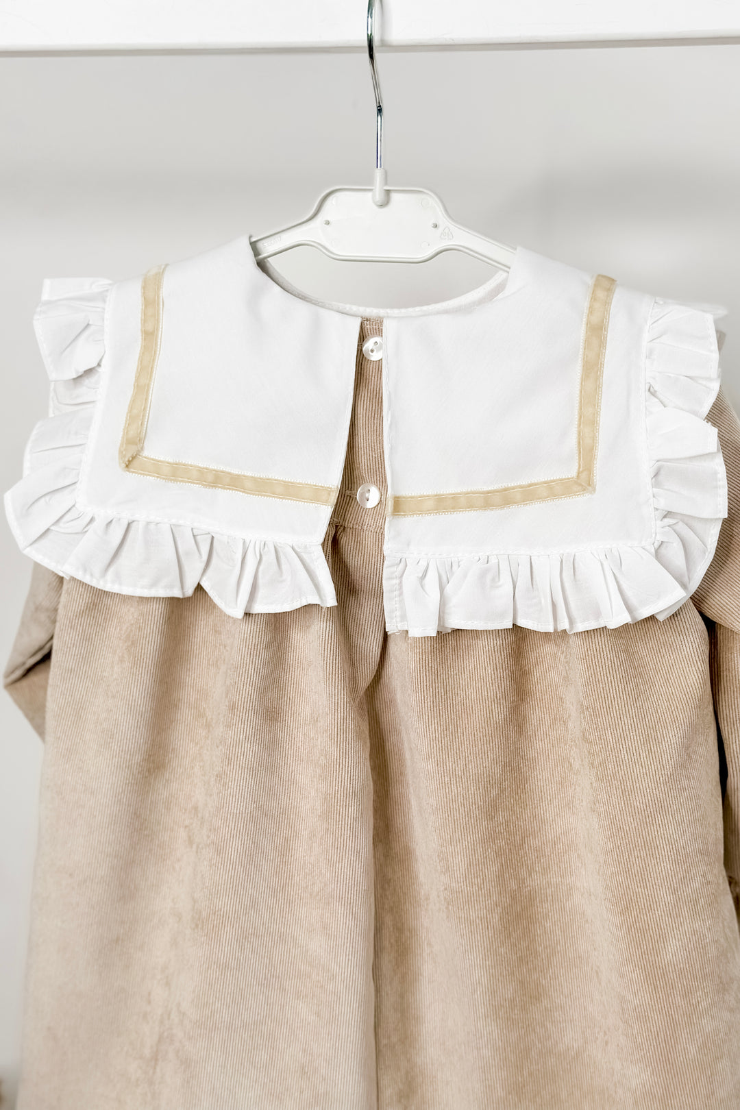 "Lily" Stone Cord Dress