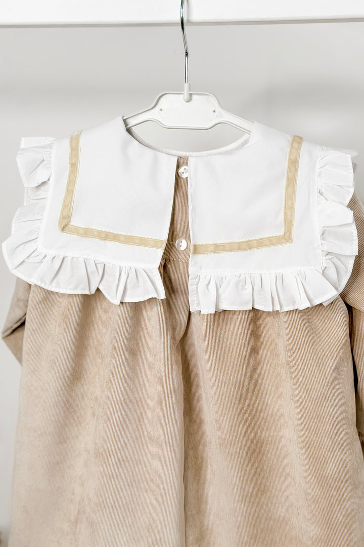 "Lily" Stone Cord Dress
