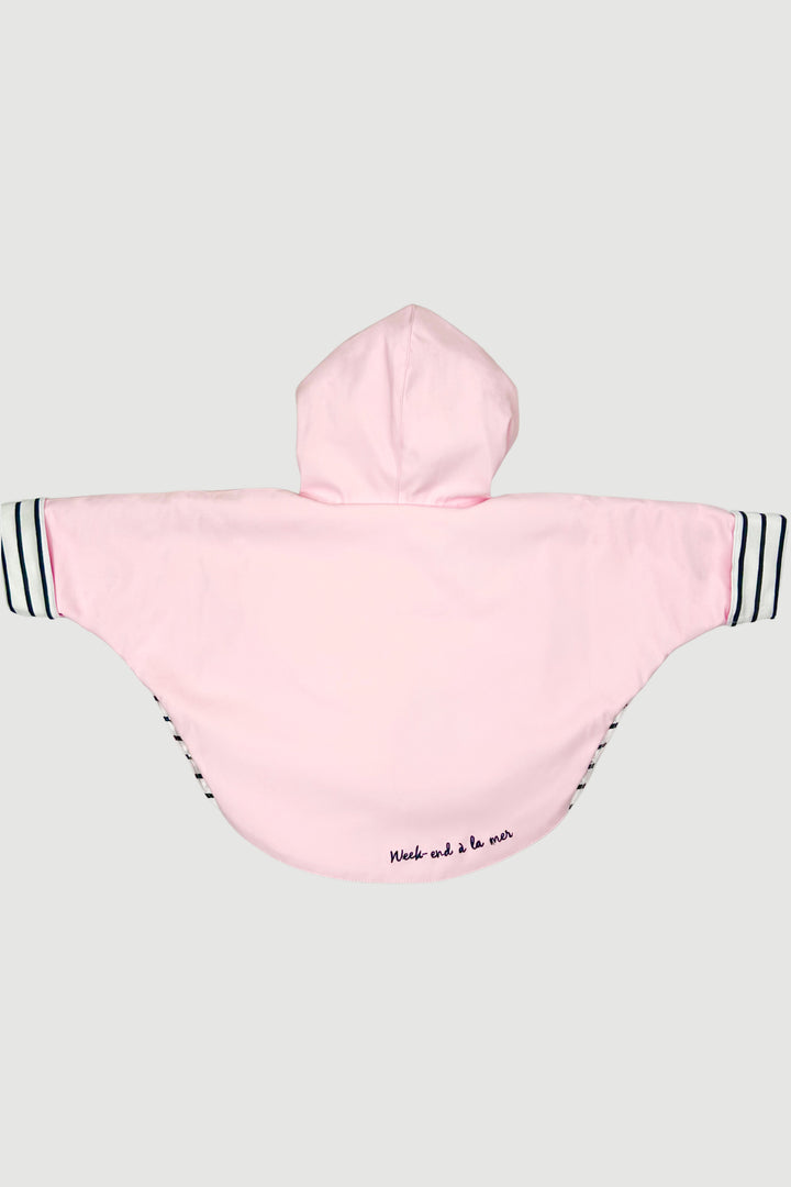 "Georgie" Pale Pink Waterproof Cape