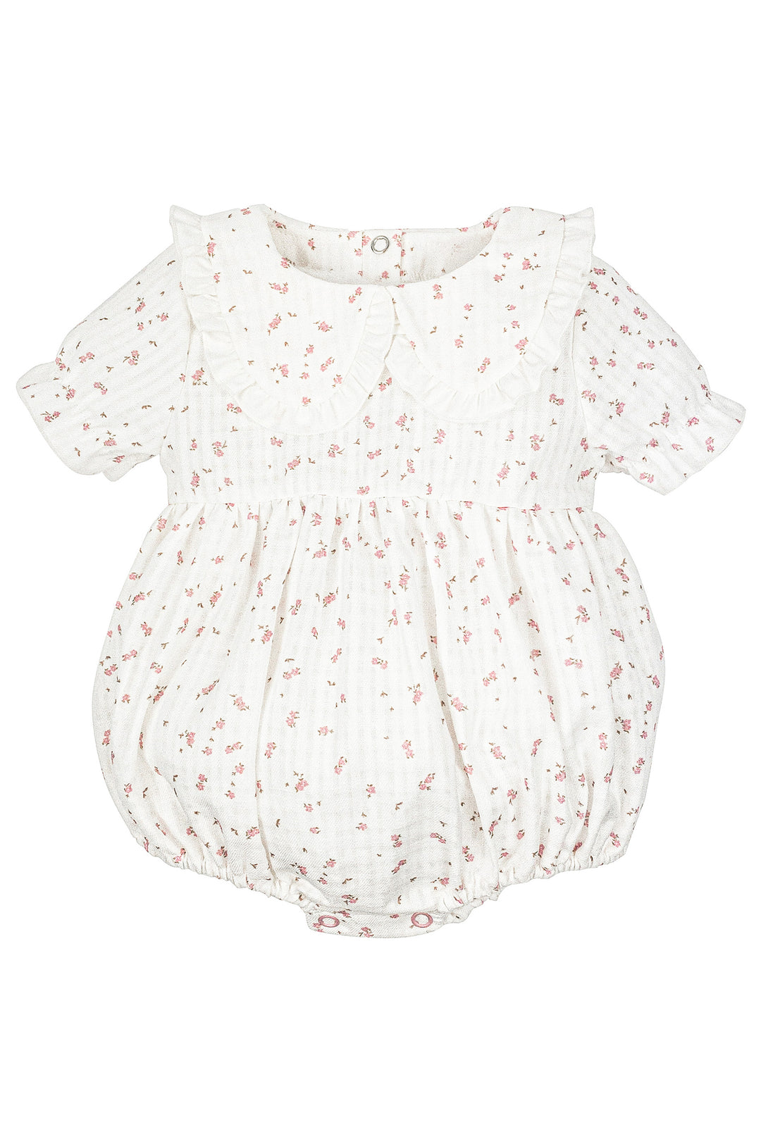 Jamiks "Bailey" Pink Floral Romper | Millie and John