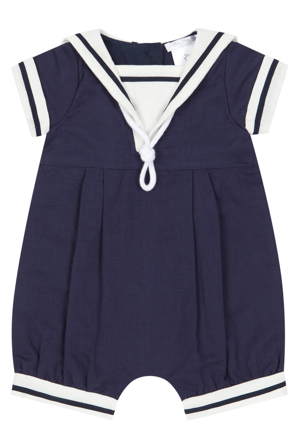 Chic by Deolinda PREORDER "Jacques" Navy Sailor Romper | Millie and John