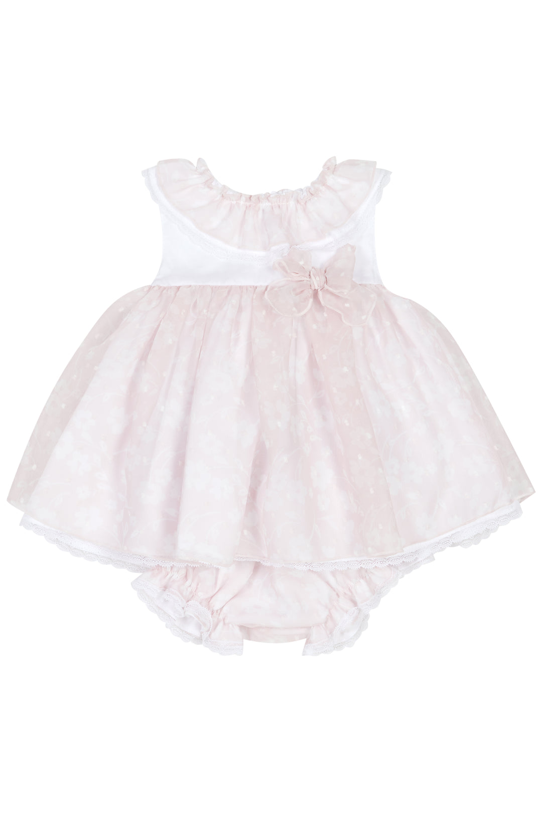 Chic by Deolinda PREORDER "Lily" Pale Pink Tulle Dress & Bloomers | Millie and John