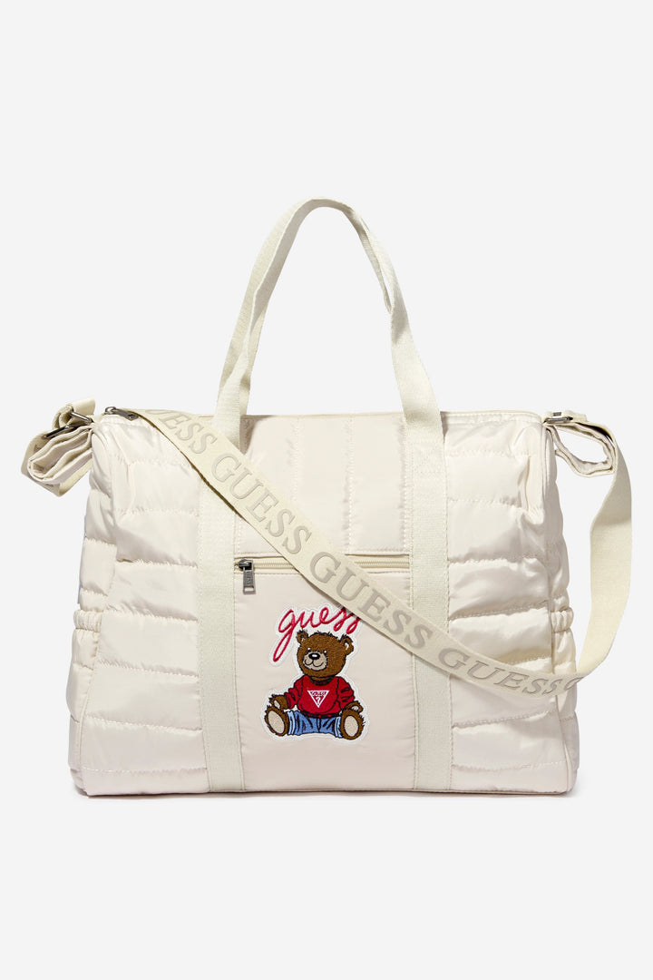 Stone Padded Teddy Bear Changing Bag