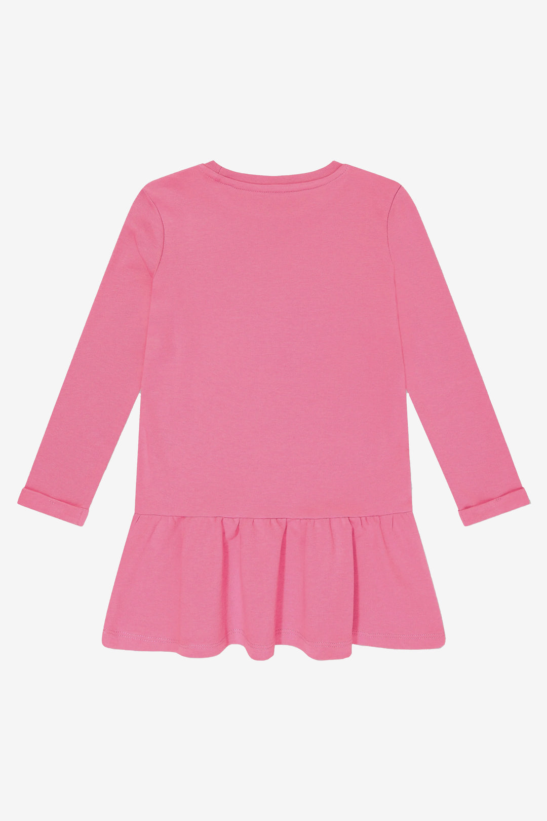 "Chloe" Hot Pink Drop Waist Dress