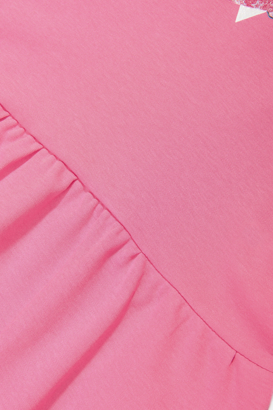 "Chloe" Hot Pink Drop Waist Dress