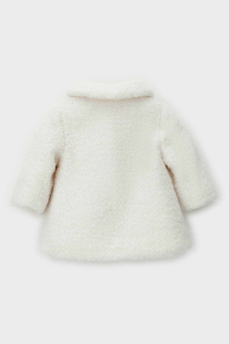 "Delphine" Ivory Sparkle Bouclé Coat