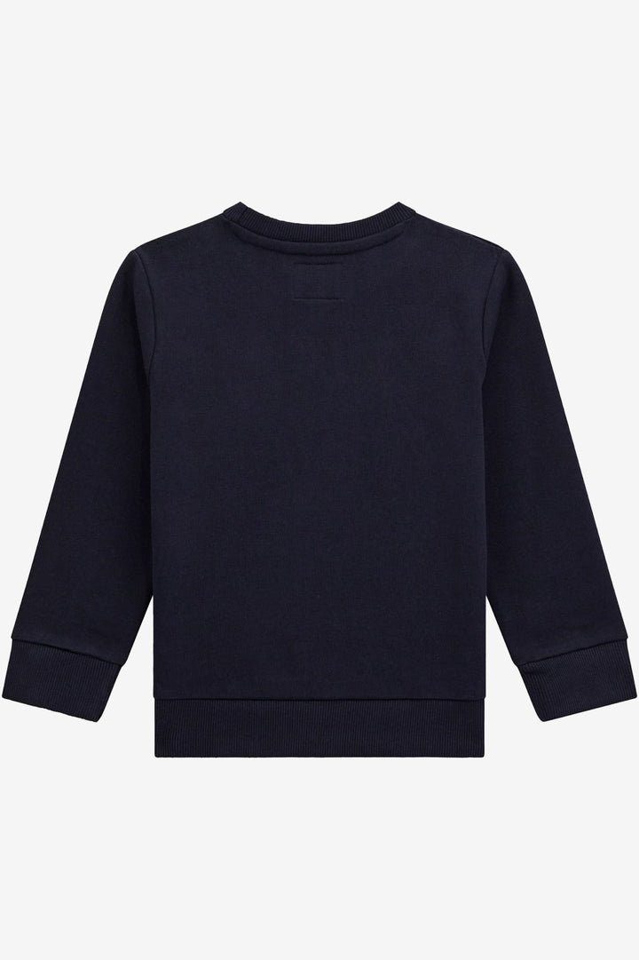 "Sebastian" Navy Bear Sweatshirt