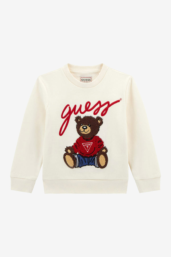 "Frankie" Ivory Teddy Bear Sweatshirt