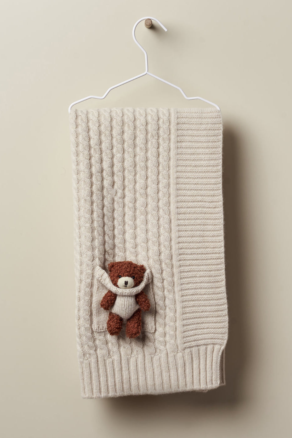 Wedoble Cashmere Teddy Blanket | Millie and John