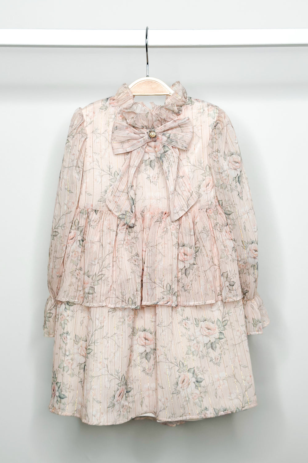 Fofettes "Vienna" Pink Floral Dress | Millie and John