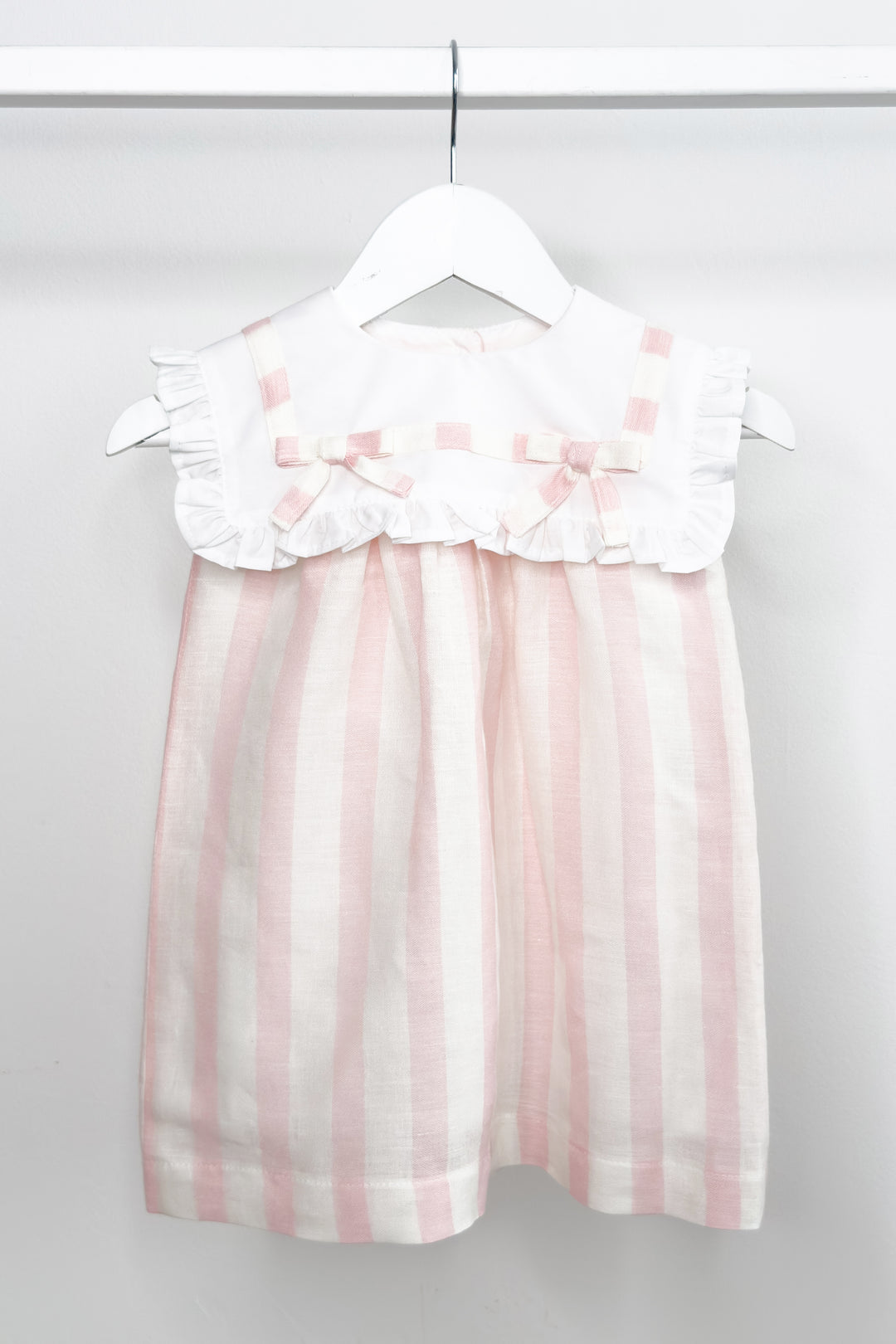 "Florence" Pink Stripe Dress