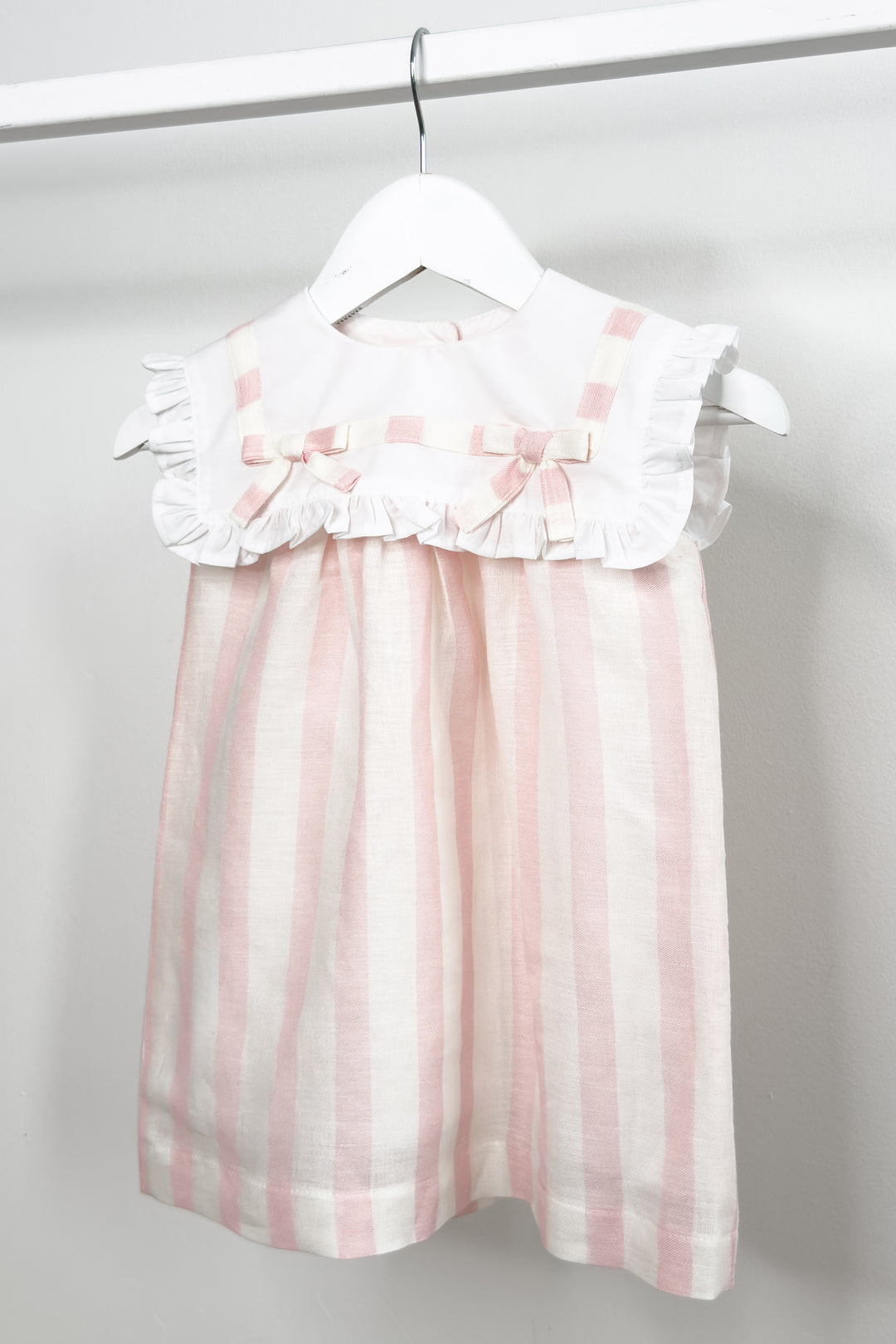 "Florence" Pink Stripe Dress