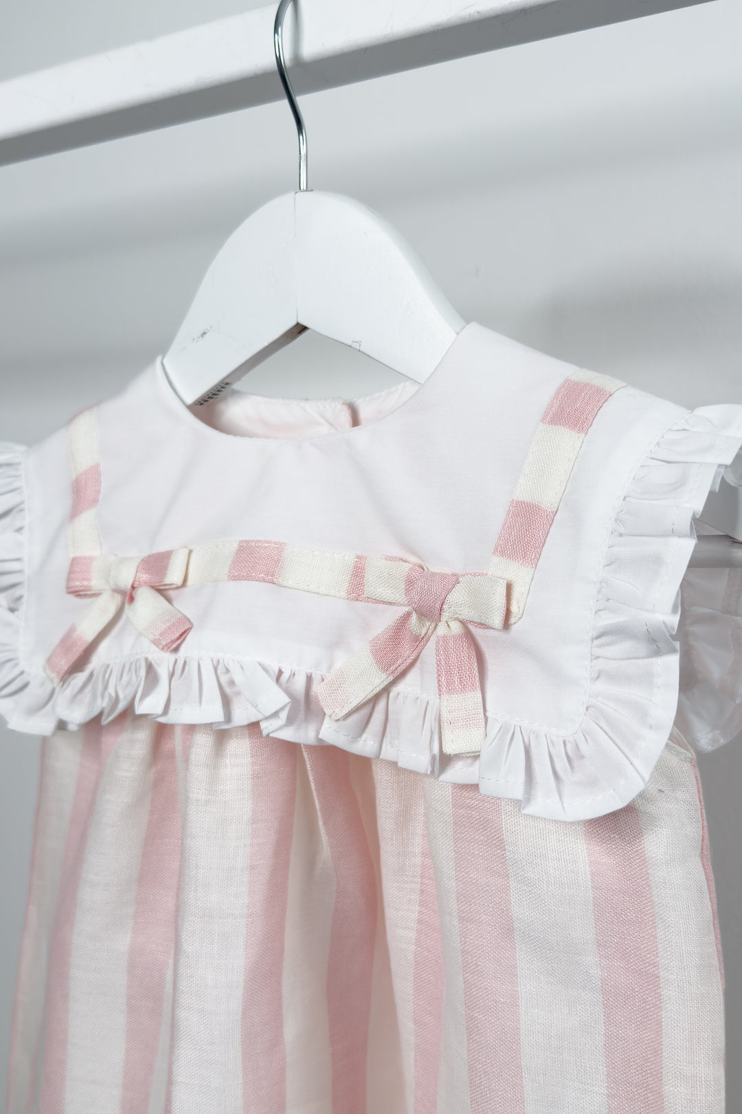"Florence" Pink Stripe Dress