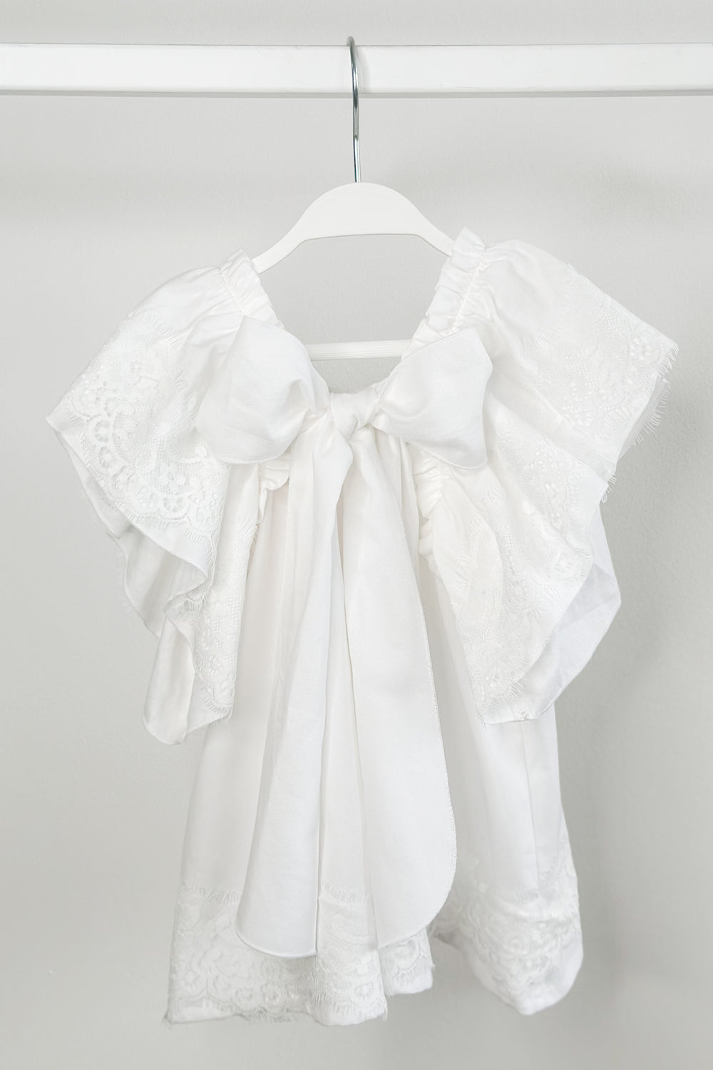 Phi "Syleste" White Lace Dress | Millie and John