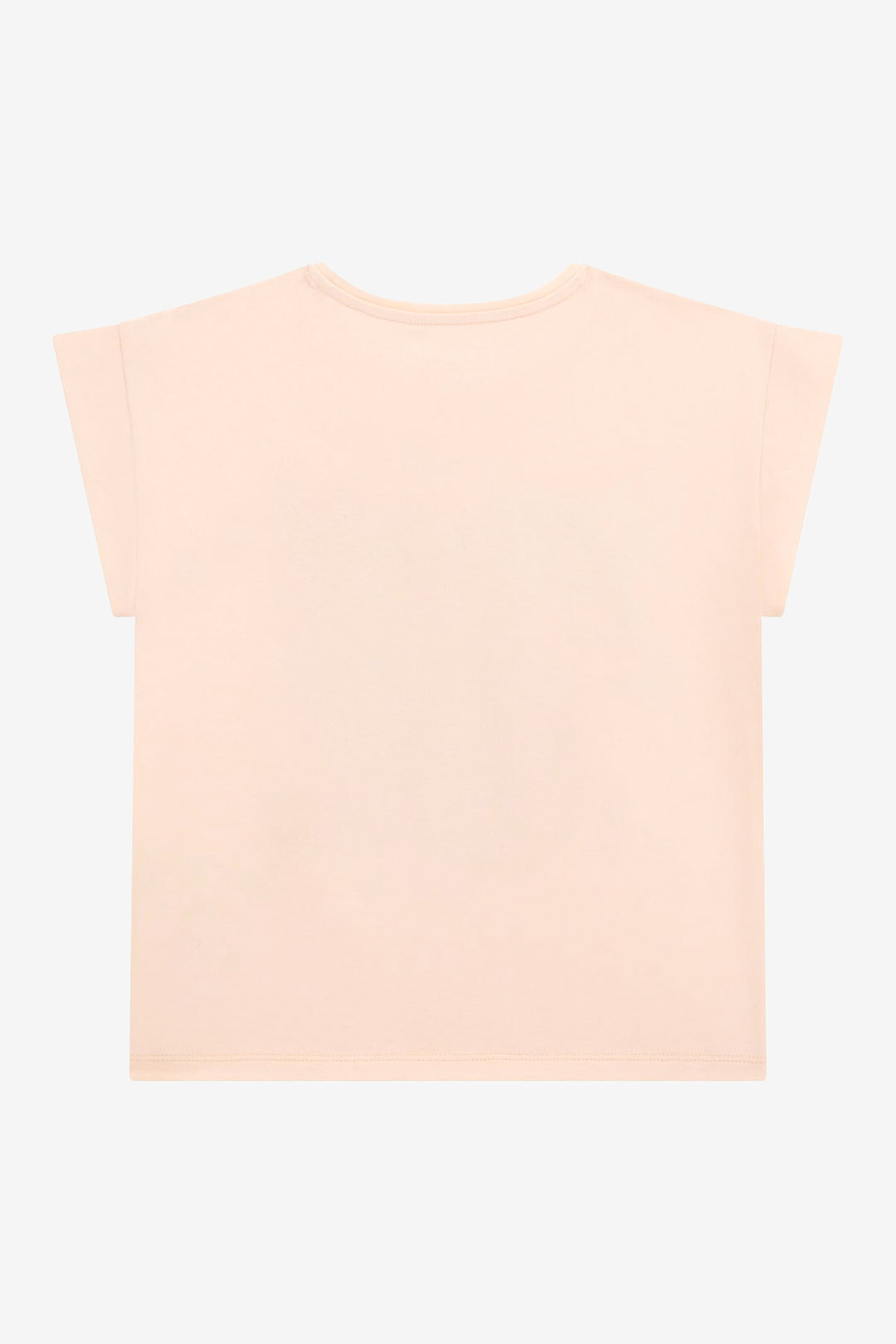 GUESS® Kids "Jolie" Peach & Red Glitter Cherry T-Shirt | Millie and John
