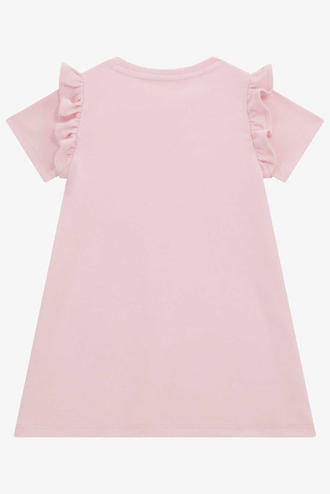 "Lainey" Candy Pink Faux Bag Dress