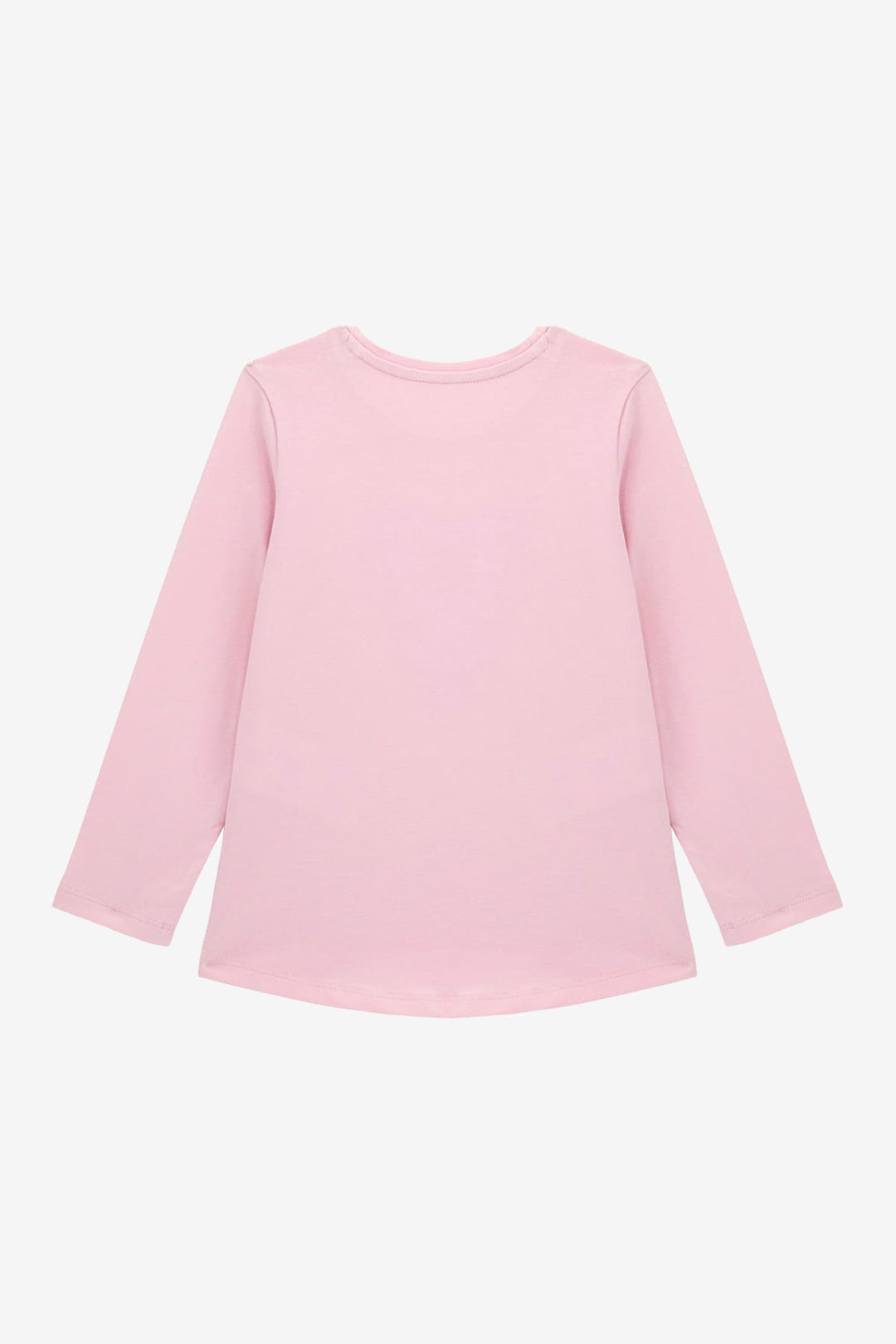 "Ava" Cotton Candy Pink Multicoloured Sequin Logo Top