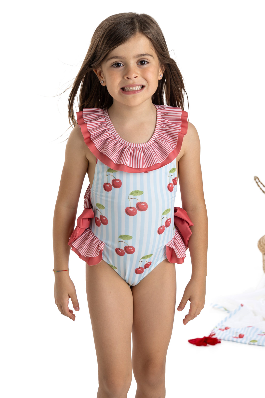 Meia Pata PREORDER CHERRIES "Cozumel" Swimsuit | Millie and John