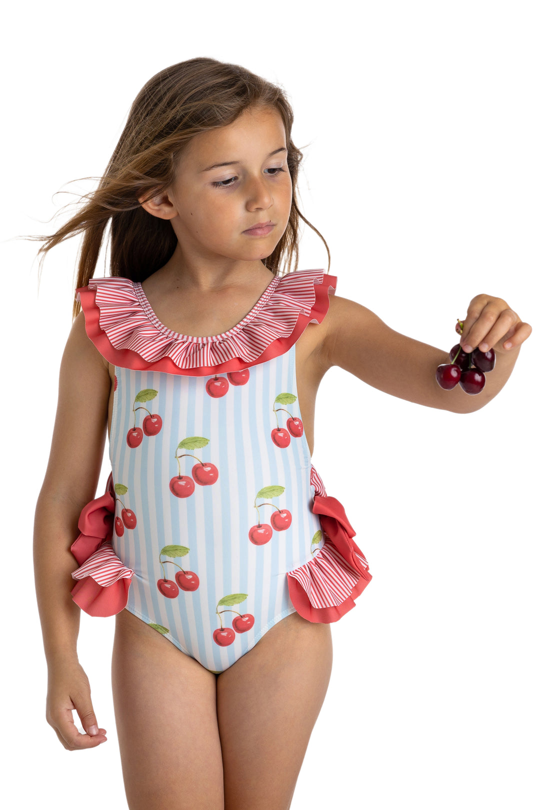 Meia Pata PREORDER CHERRIES "Cozumel" Swimsuit | Millie and John