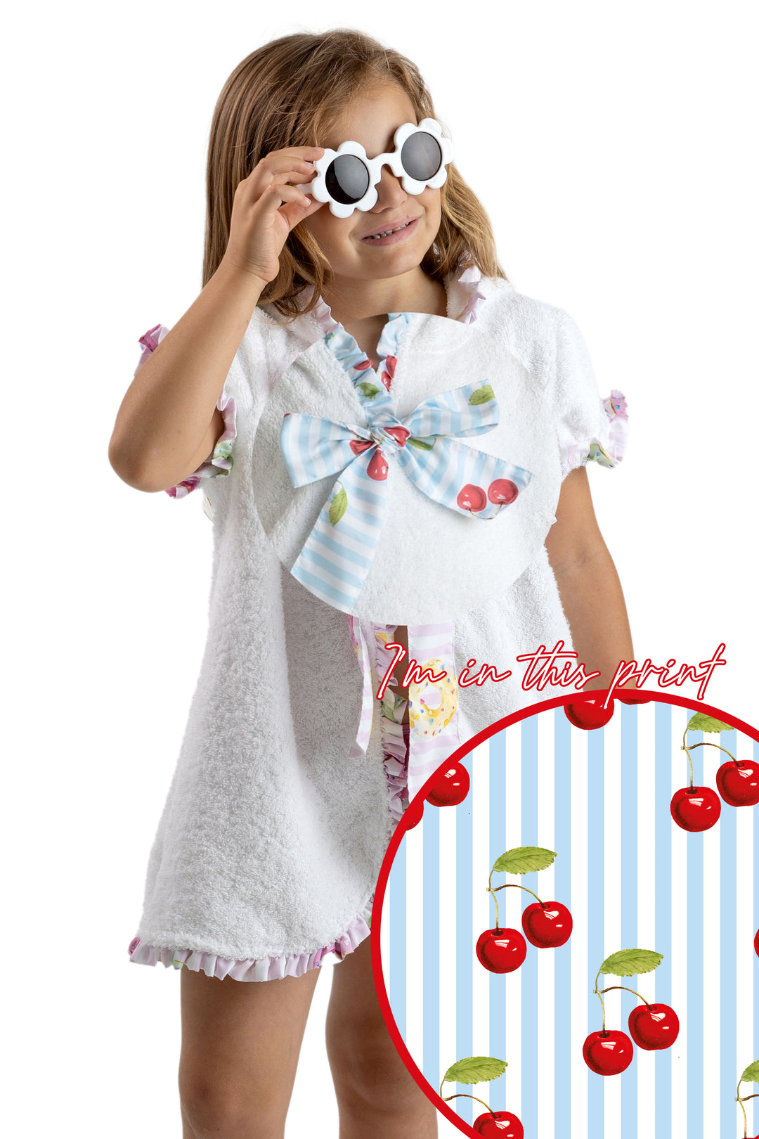 Meia Pata PREORDER CHERRIES Beach Cover Up | Millie and John