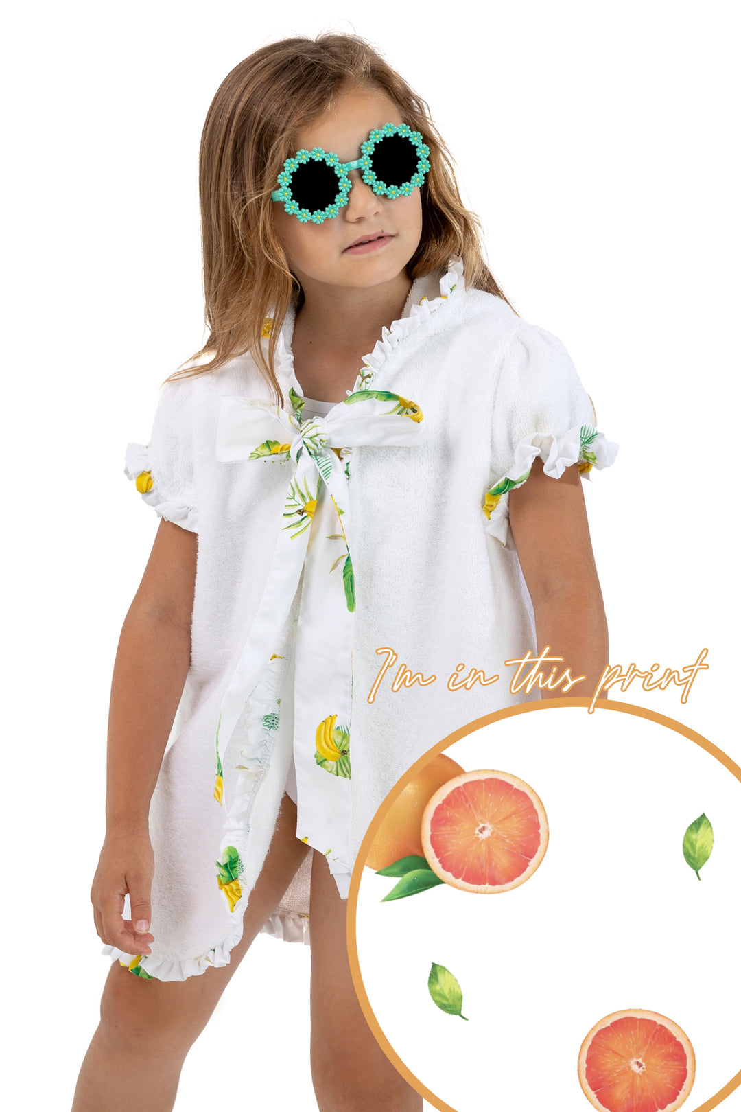 Meia Pata PREORDER ORANGES Beach Cover Up | Millie and John