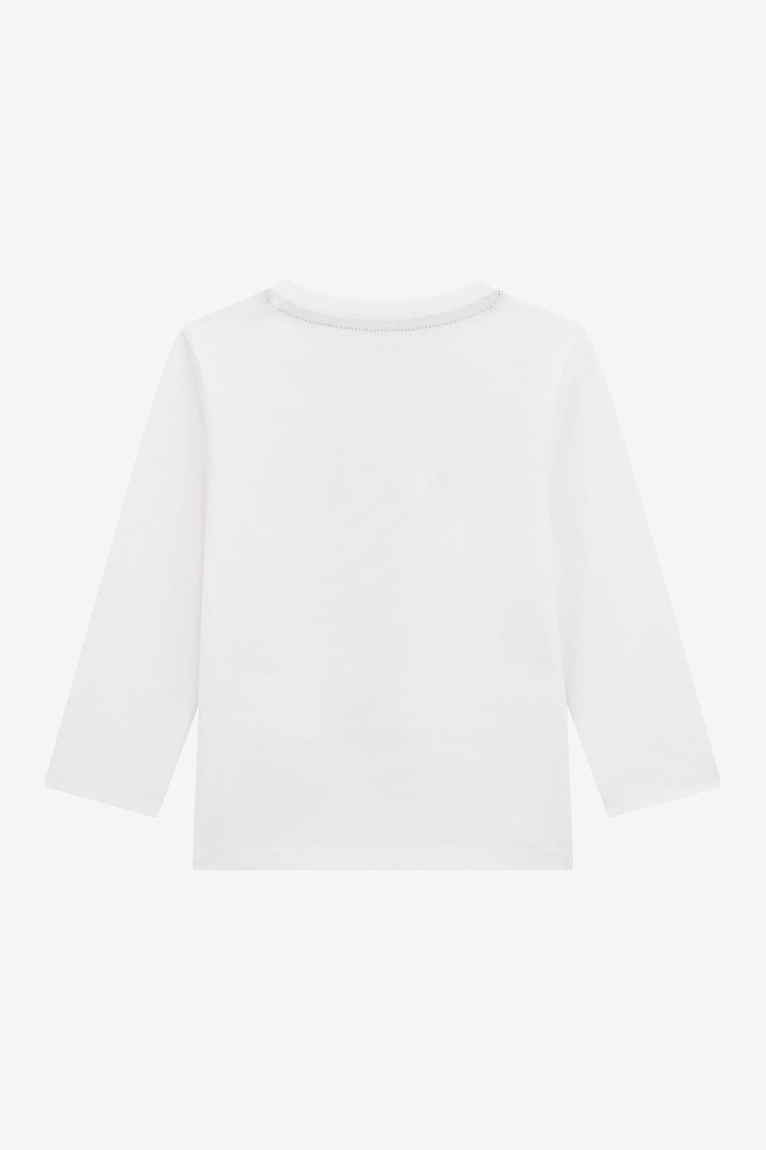 "Louie" White & Red Winter Bear Top