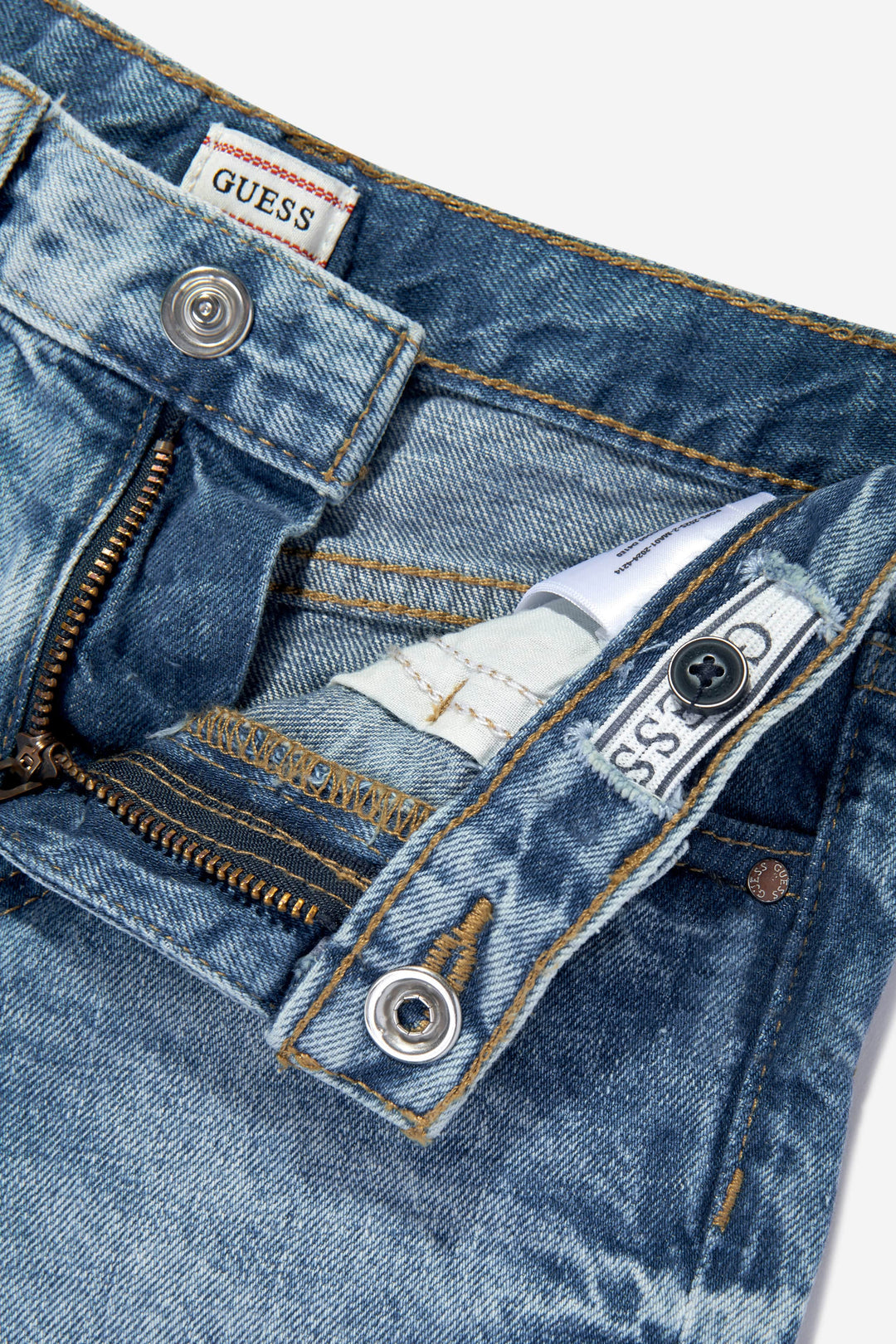 Denim Linen Shorts