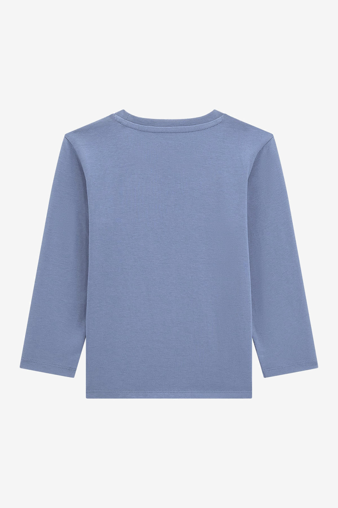 "Jonnie" Blue & Burgundy Retro Bear Top