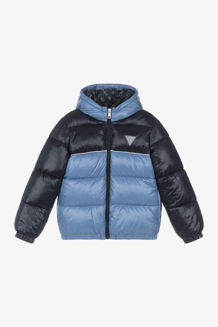 "Rafe" Navy & Blue Puffer Jacket