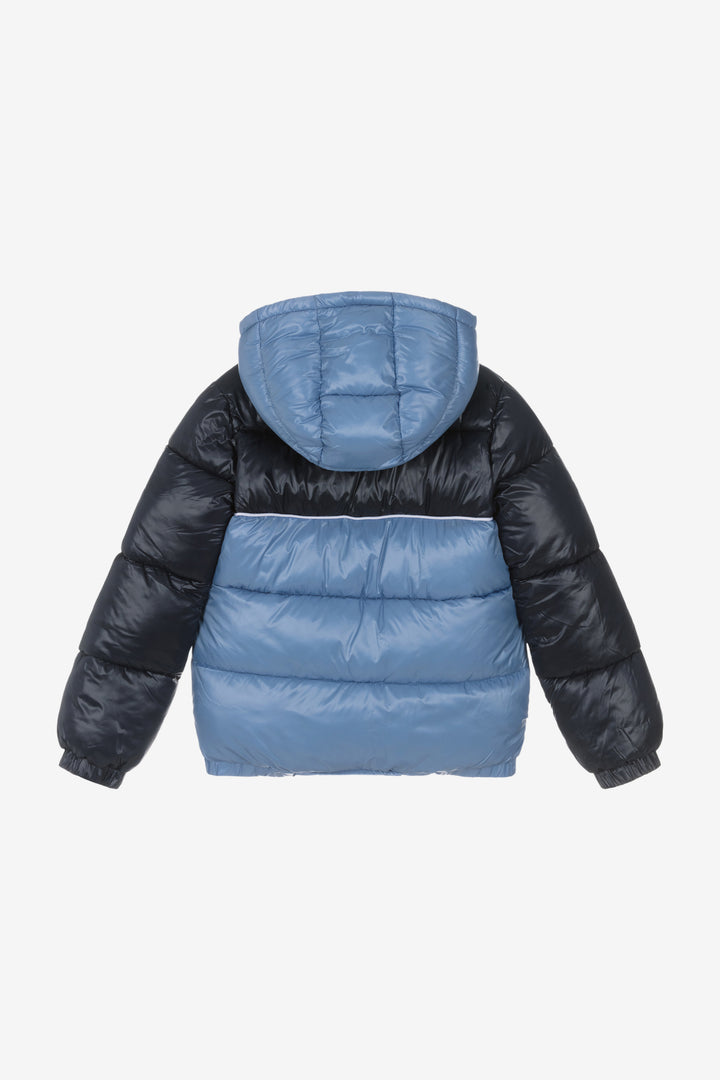 "Rafe" Navy & Blue Puffer Jacket
