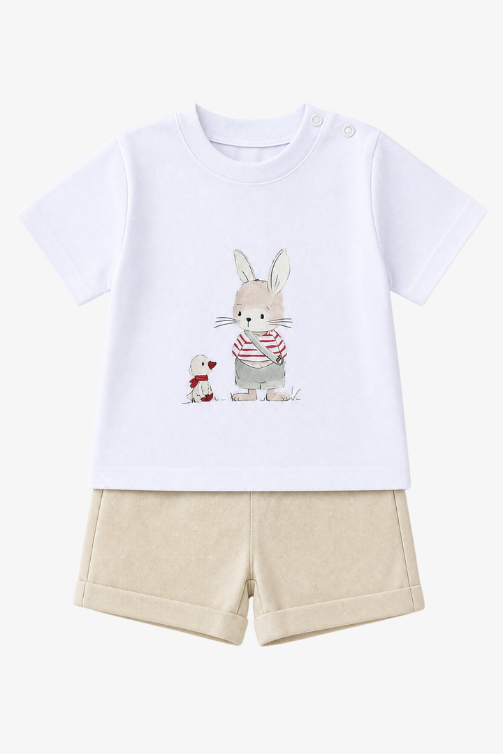 "Ernie" Rabbit T-Shirt &amp; Shorts