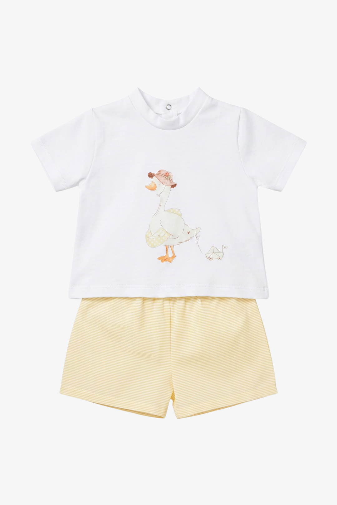 "Florian" Yellow Duck T-Shirt &amp; Shorts