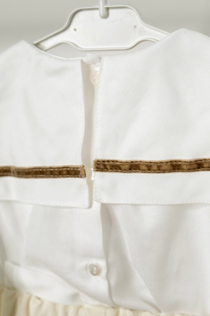 "Hudson" Cream Cord Sailor Shirt & Shorts