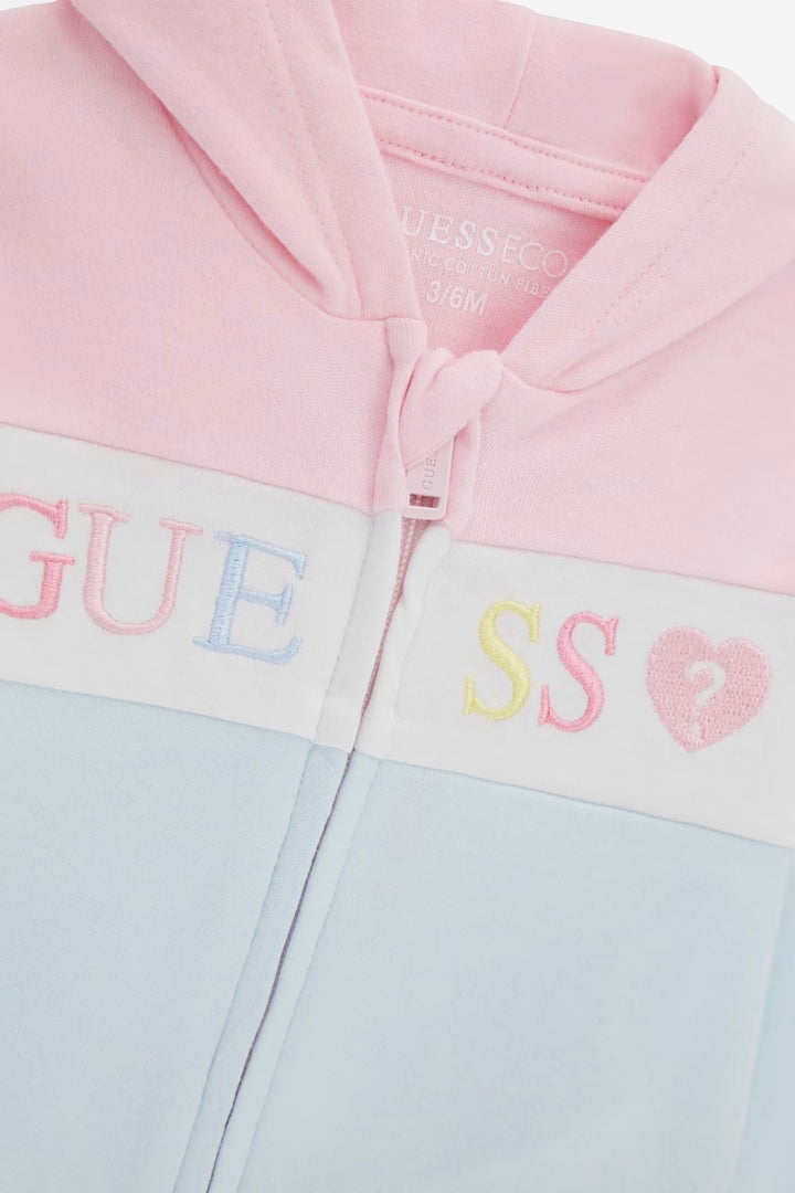 "Harper" Pink & Blue 3-Piece Lounge Set