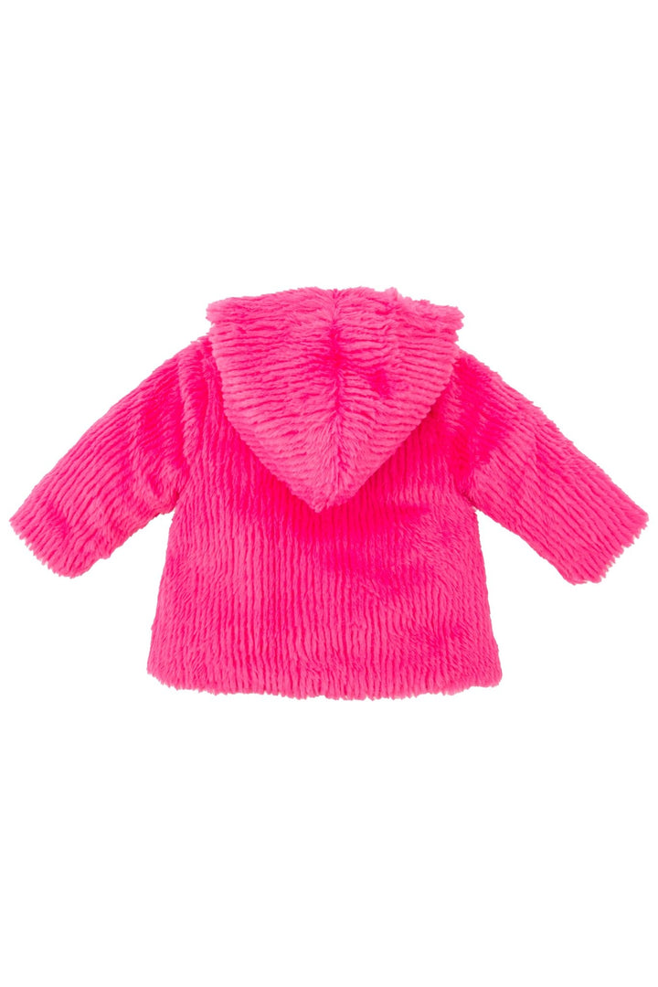 Agatha Ruíz de la Prada Fuchsia Pink Faux Fur Jacket - Millie and John