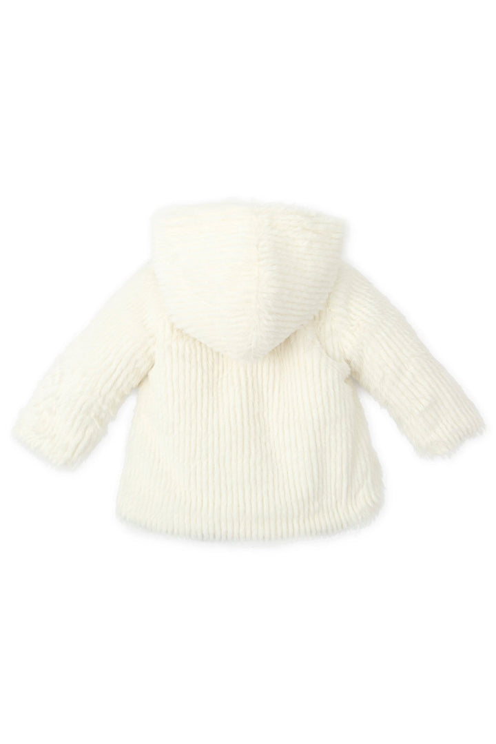 Agatha Ruíz de la Prada Ivory Faux Fur Jacket - Millie and John