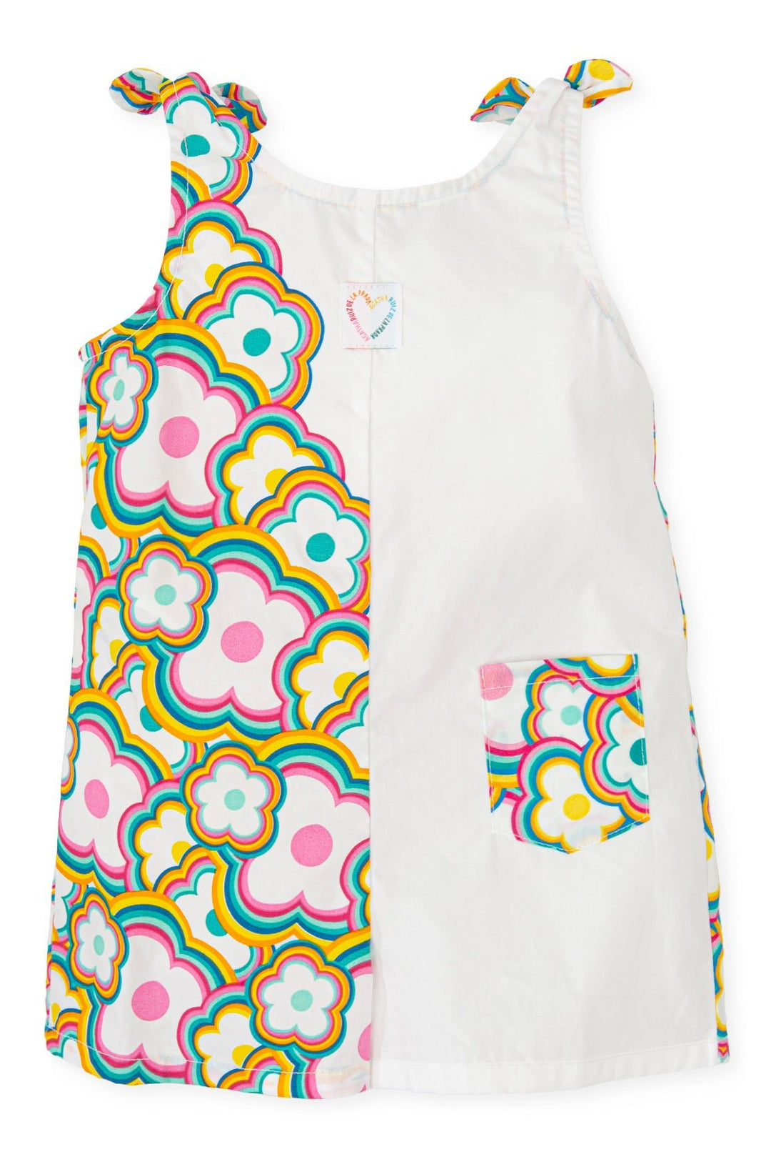 Agatha Ruíz de la Prada "Octavia" Multicoloured Retro Floral Playsuit - Millie and John