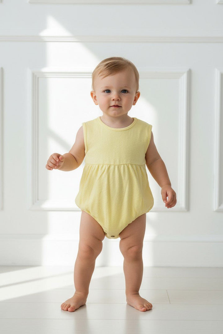 Babidu Lemon Terry Towelling Shortie - Millie and John