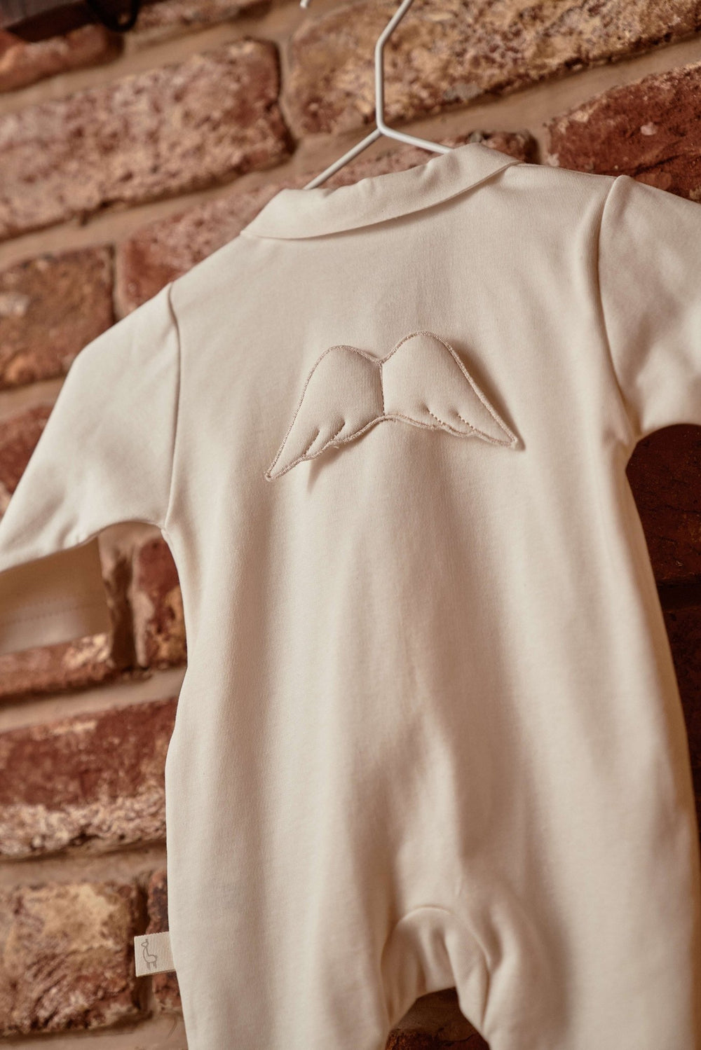 Baby Gi Angel Wing Cotton Sleepsuit - Millie and John